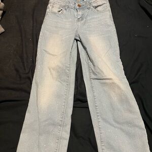 Kids Light Blue Sparkle Jeans